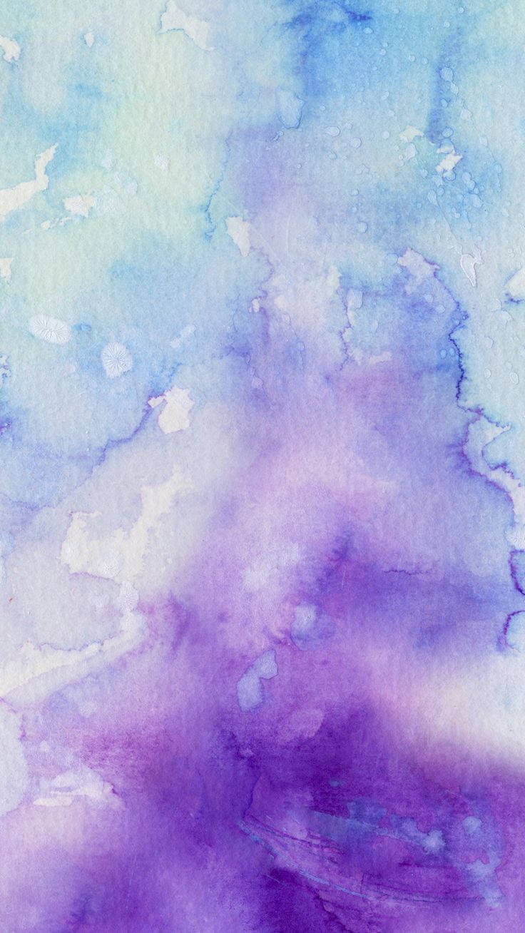 Colorful Watercolor Stain Art Wallpaper