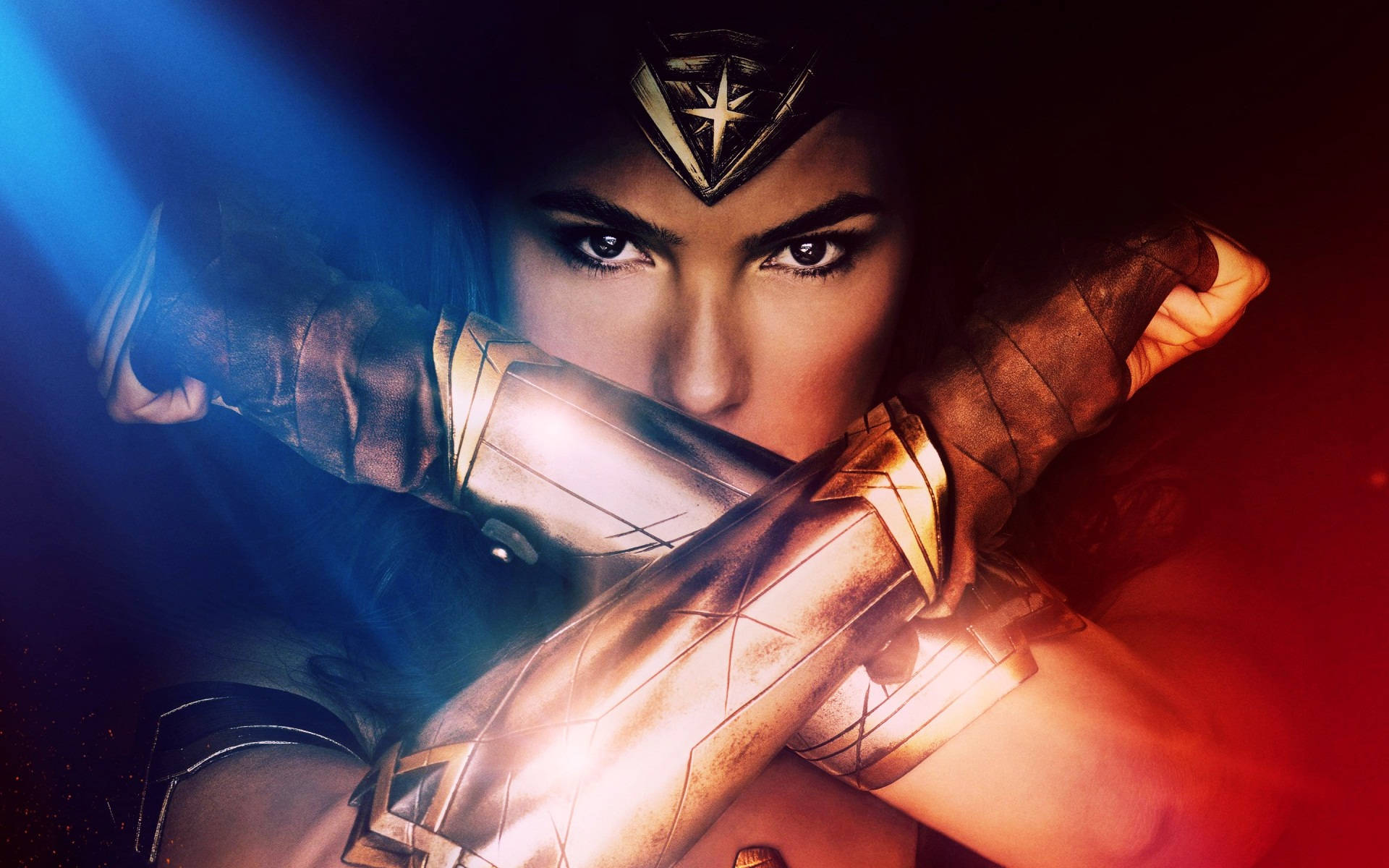 "Feel The Power of Wonder Woman!" Wallpaper