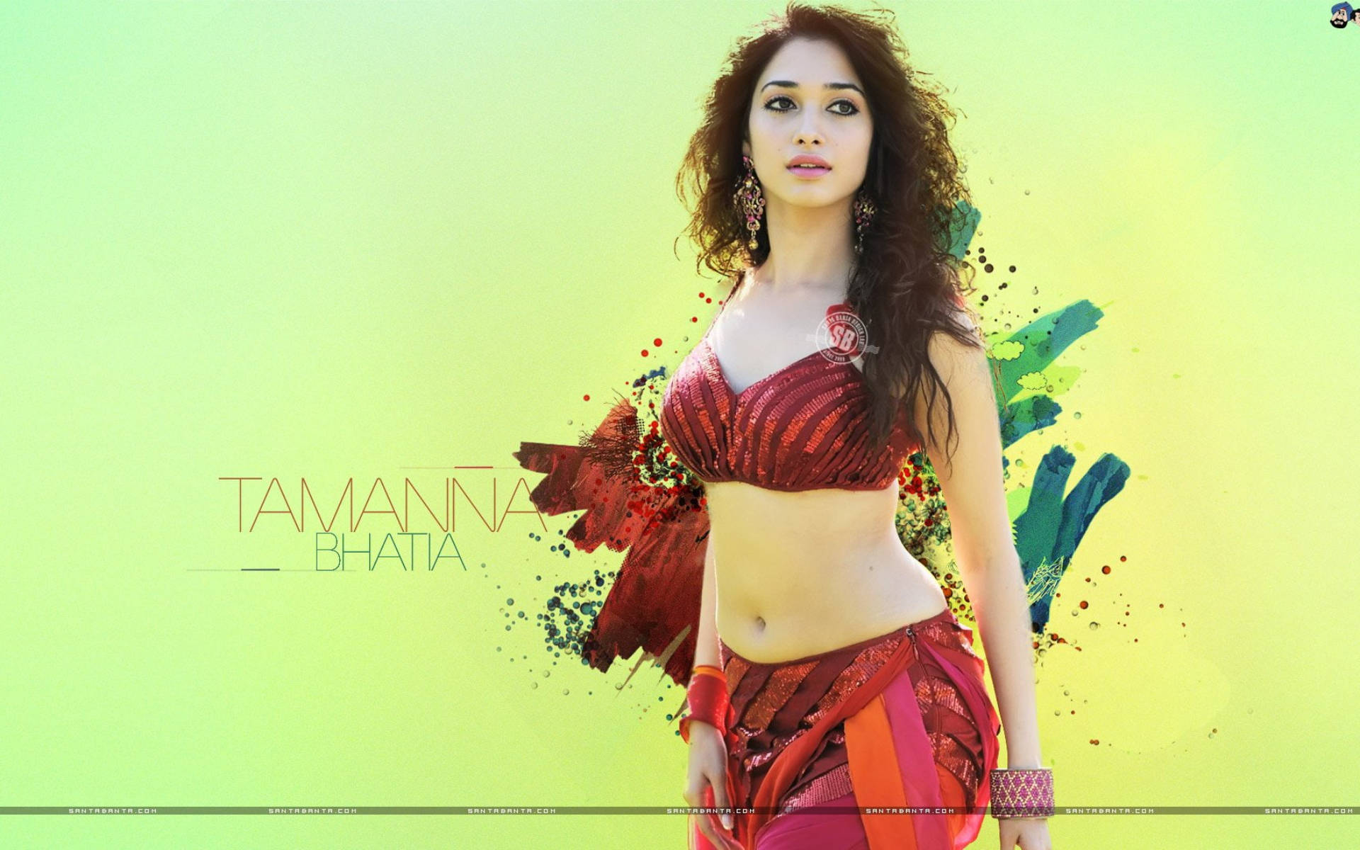 Bollywood Tamanna Bhatia Digital Cover Wallpaper