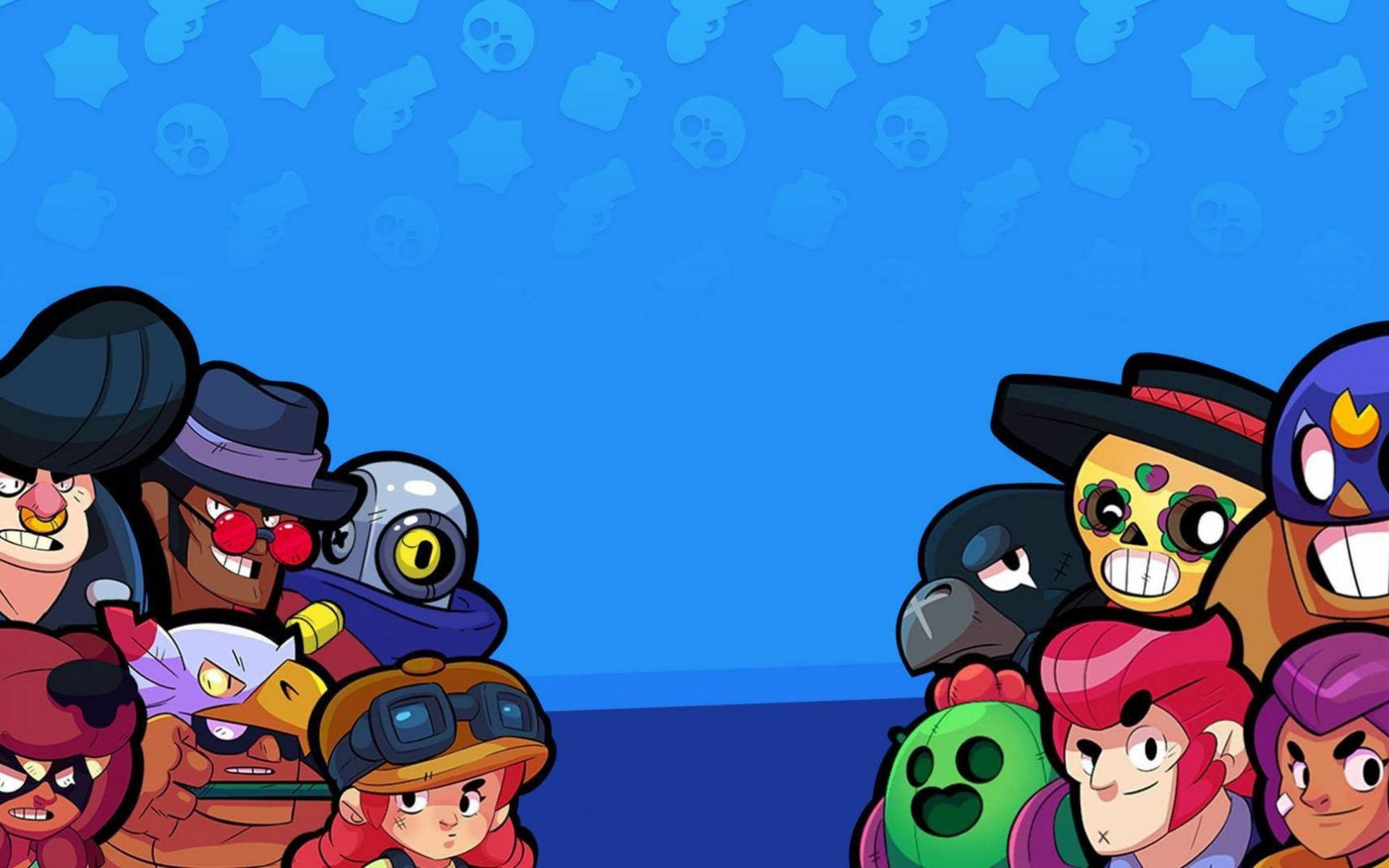 Experience the action of Brawl Stars! Wallpaper