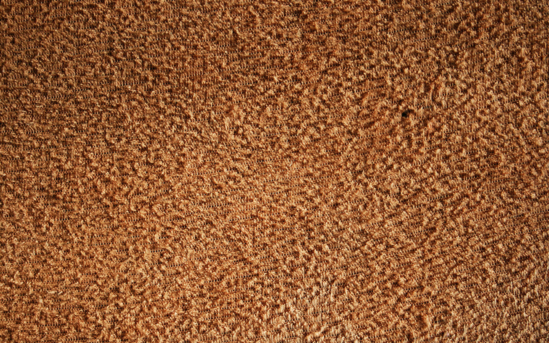 Close-up Detail of Brown Fabric Texture Wallpaper