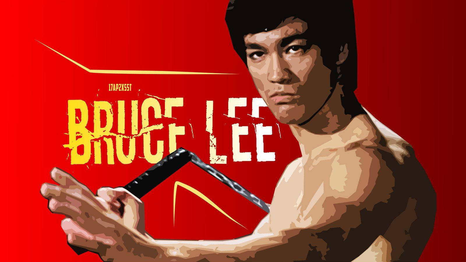 Bruce Lee - Master of Martial Arts Wallpaper
