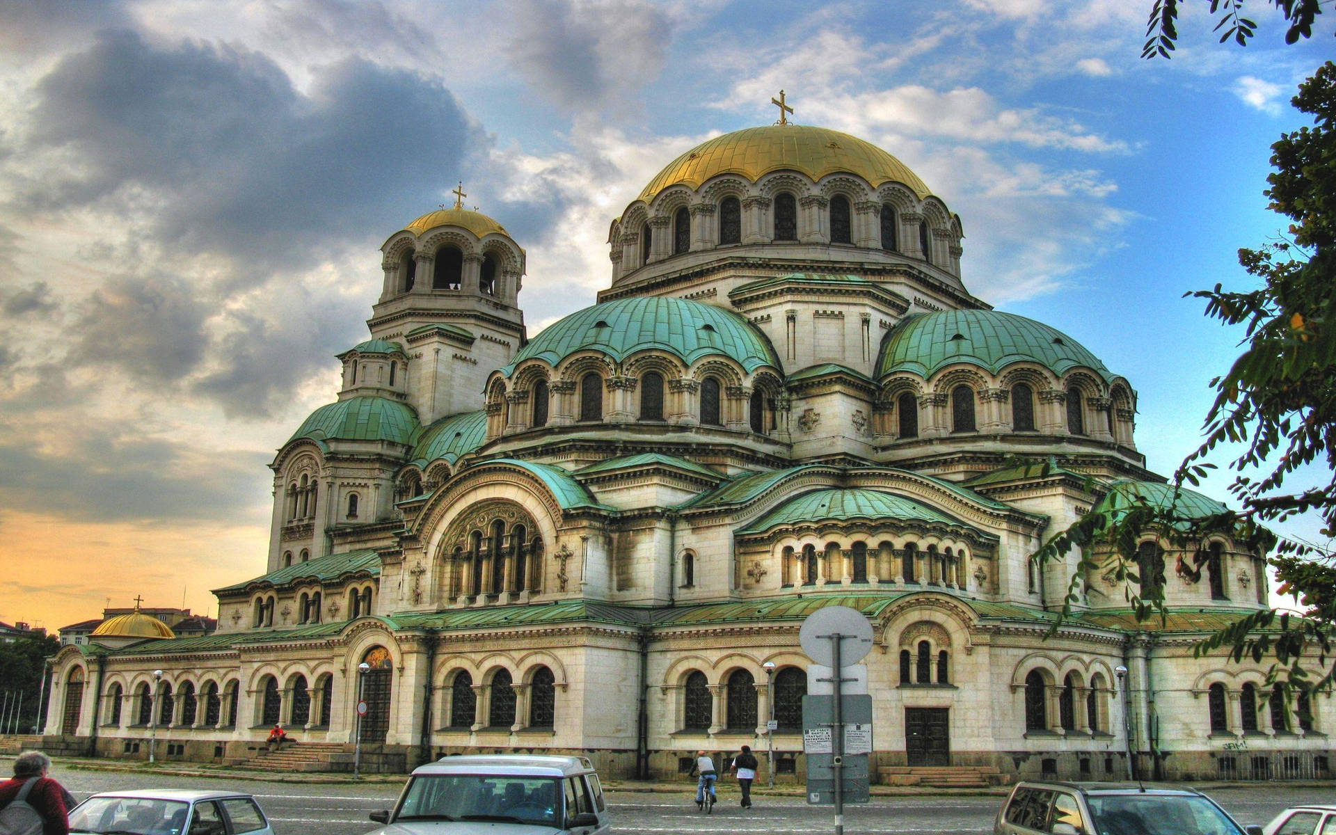 Bulgaria Sofia Cathedral Wallpaper
