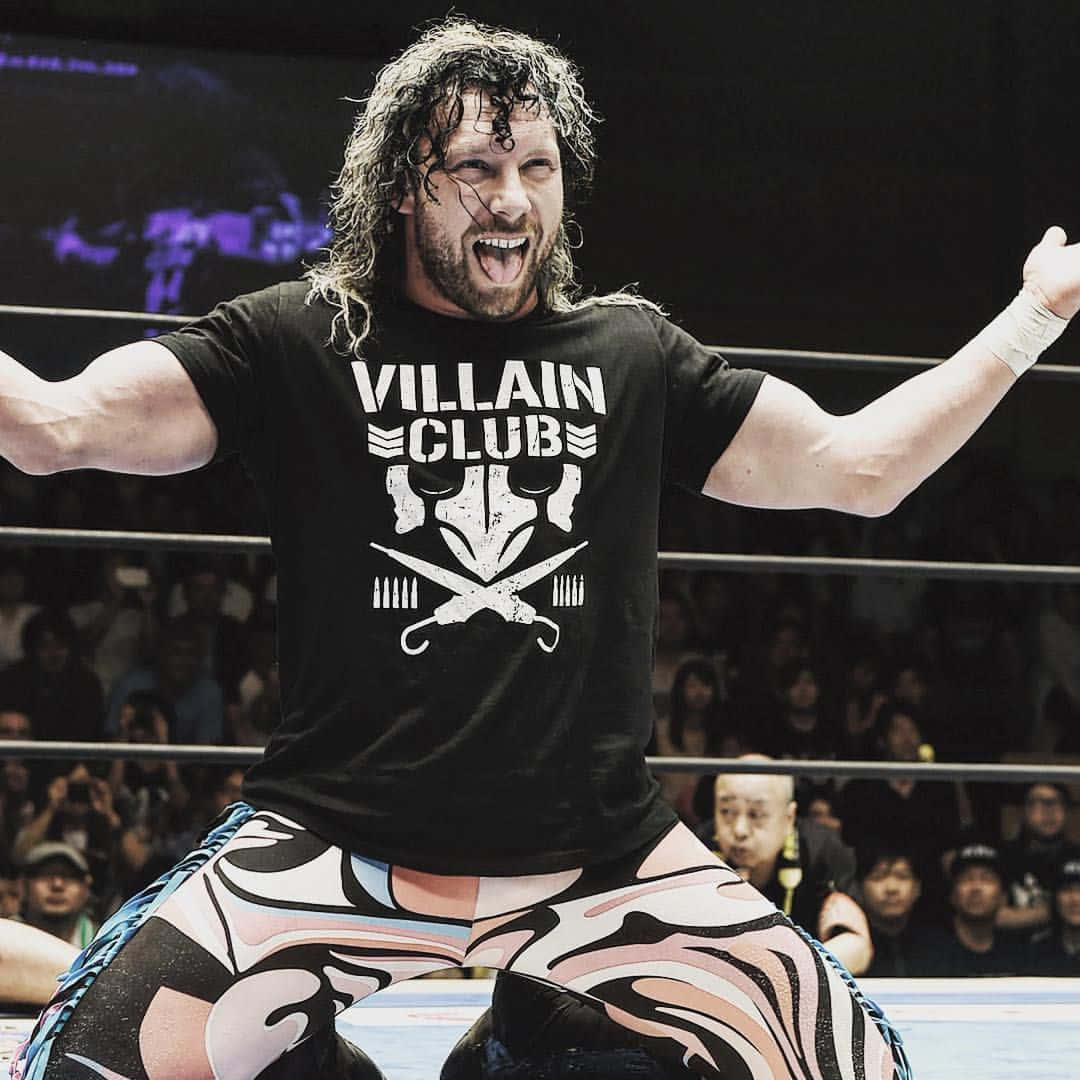 Canadian Wrestler Kenny Omega Villain Club Shirt Wallpaper