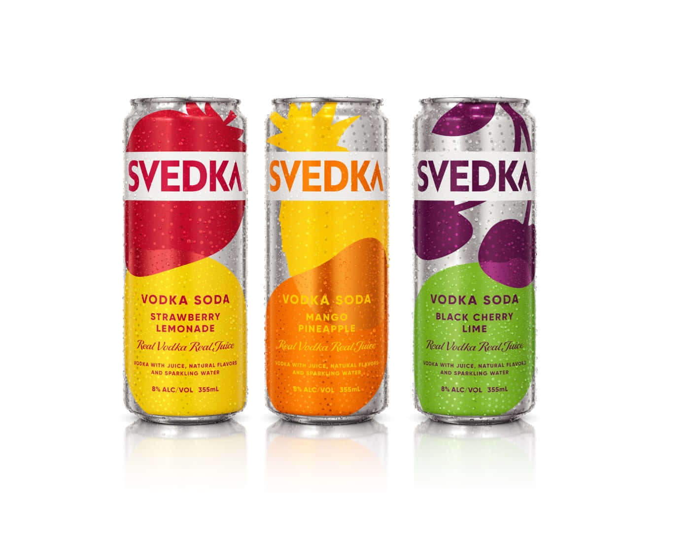 Refreshing Svedka Vodka Soda in a Can Wallpaper