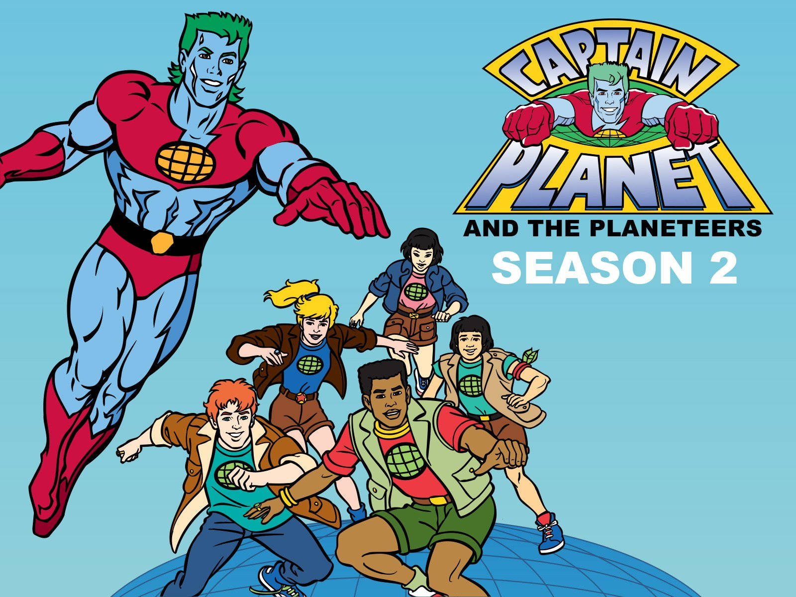Captain Planet And The Planeteers Season 2 Wallpaper
