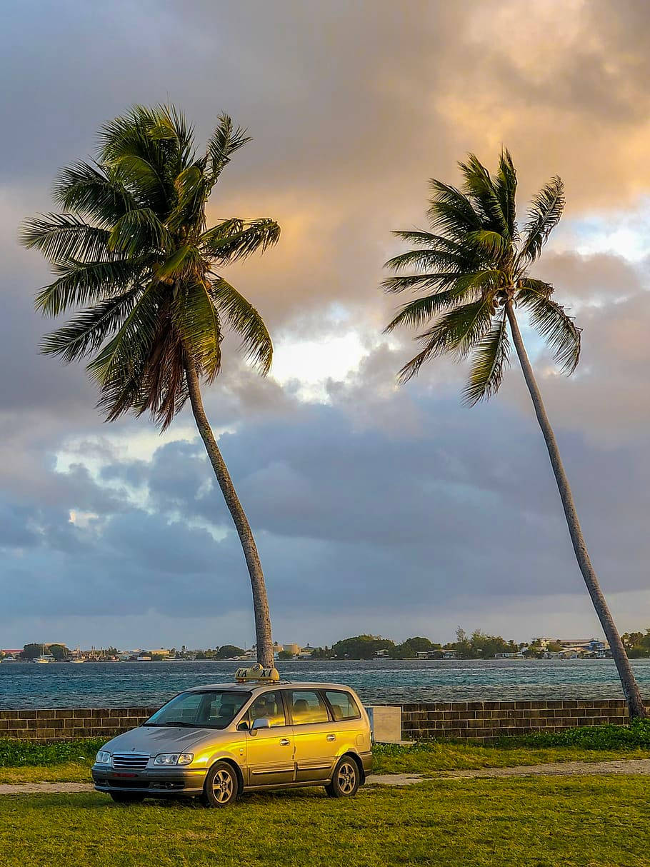 Car On Marshall Islands Wallpaper