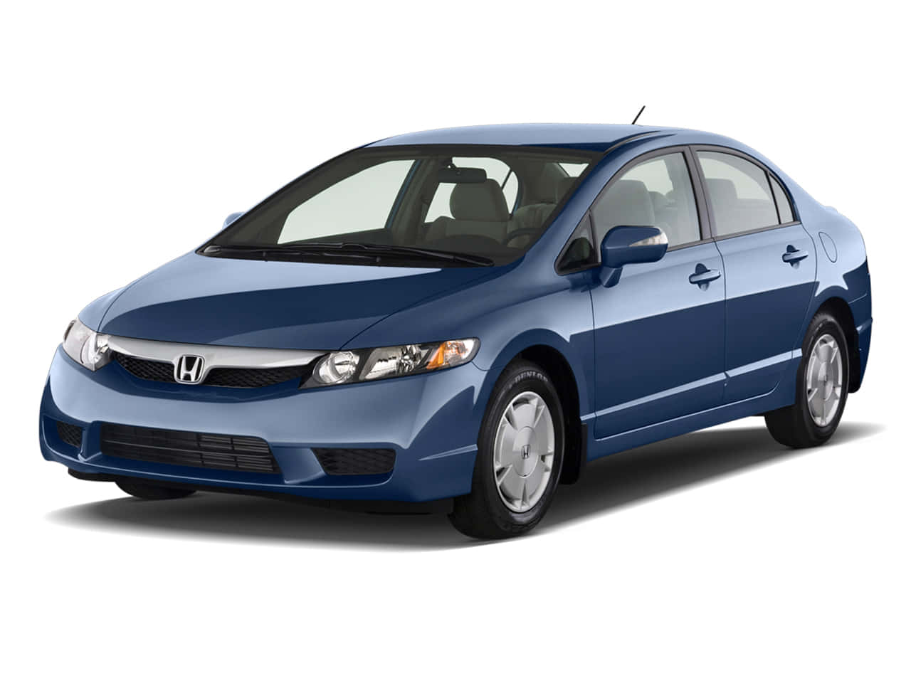 Blue Honda Civic Car Picture