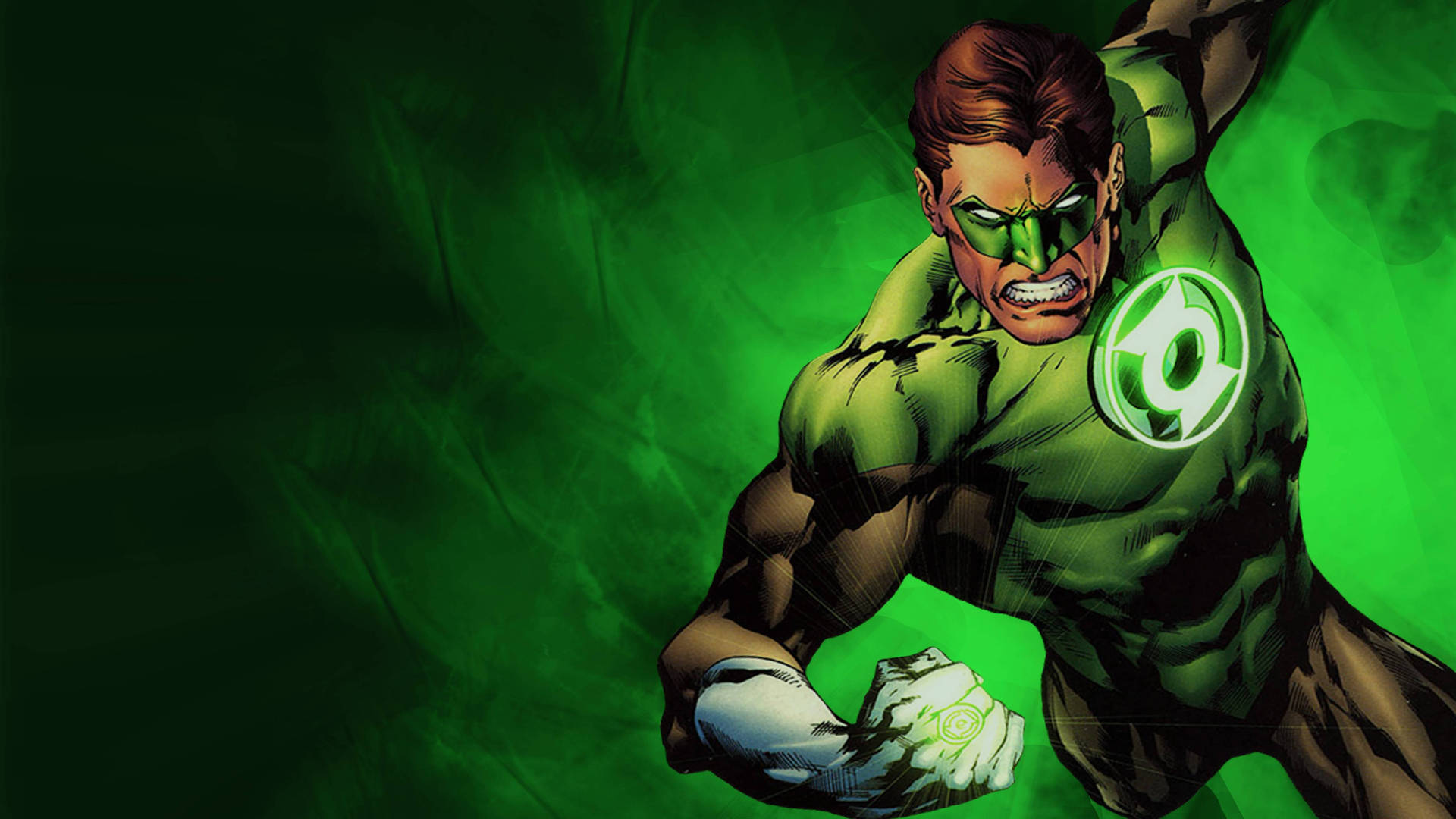 "The Green Lantern - Defender of Justice!" Wallpaper