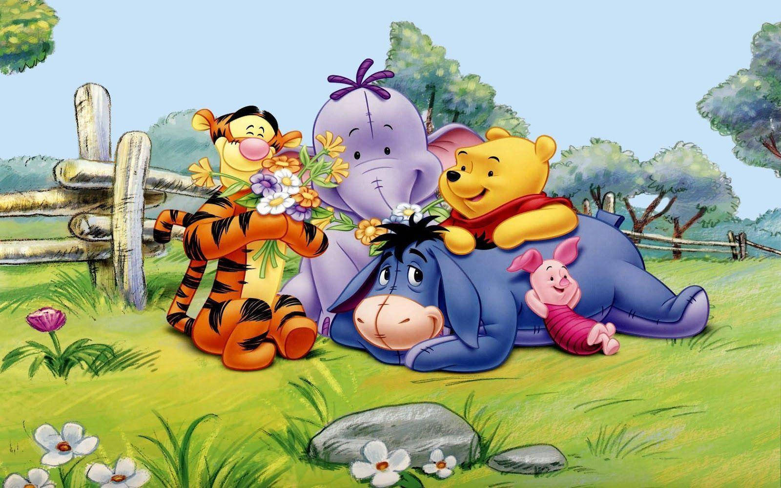 Cartoons Winnie The Pooh And Friends Wallpaper