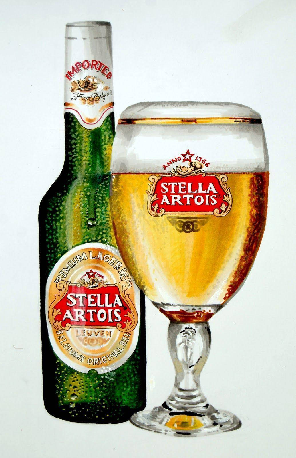 "Refreshing Moment with Stella Artois" Wallpaper