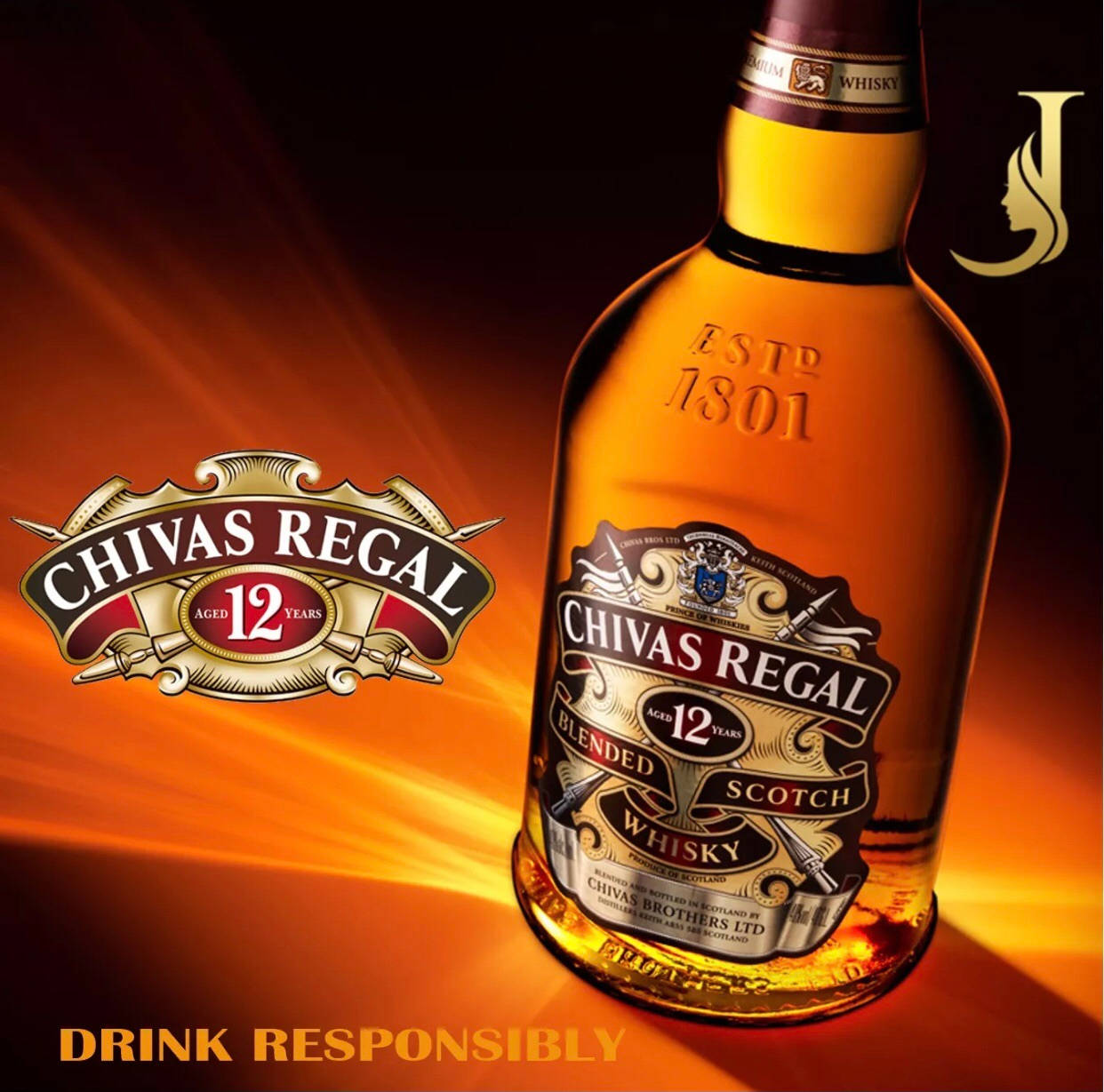 Chivas Regal Whisky Poster Wallpaper