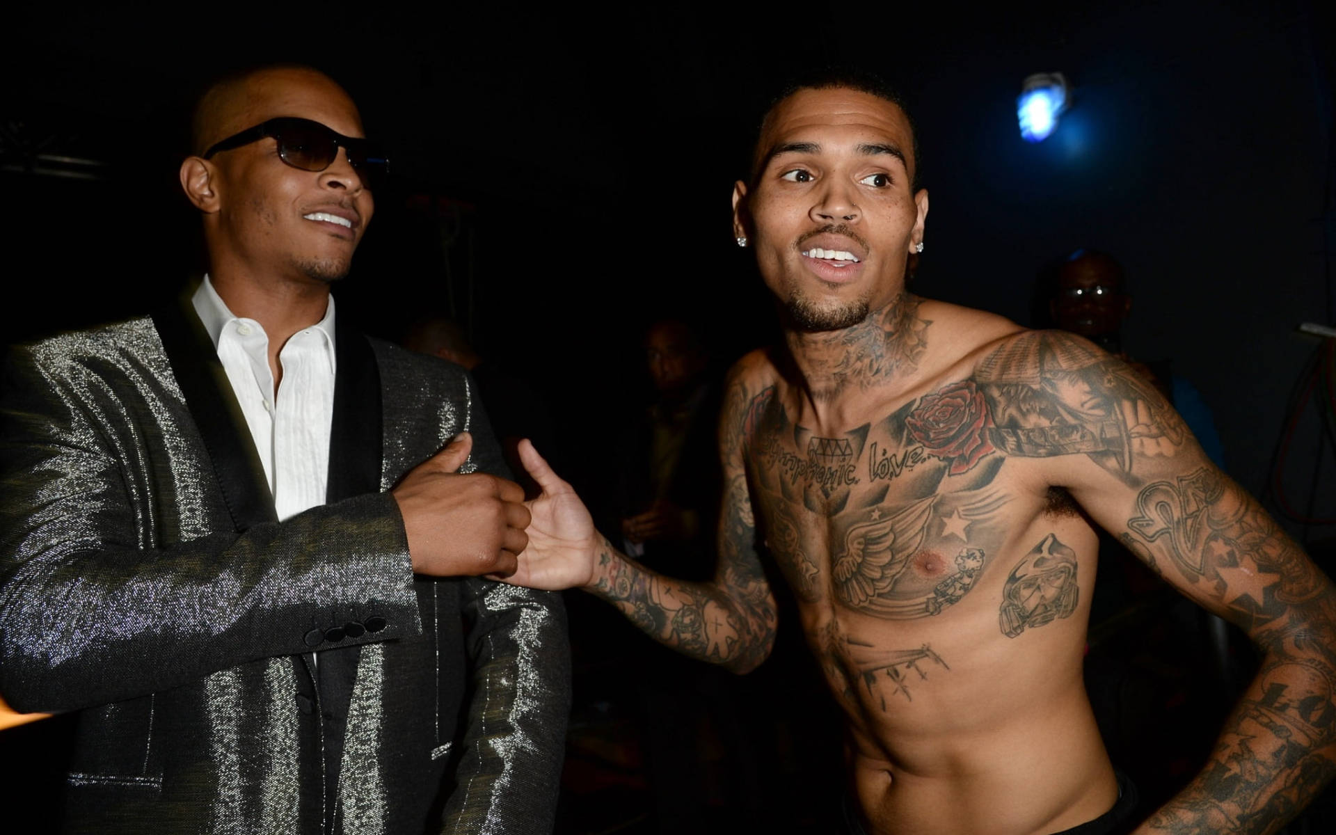 Chris Brown And T.I. Wallpaper