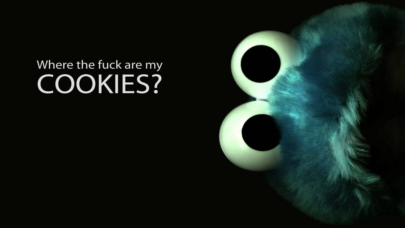 "Cookie Monster Cool" Wallpaper