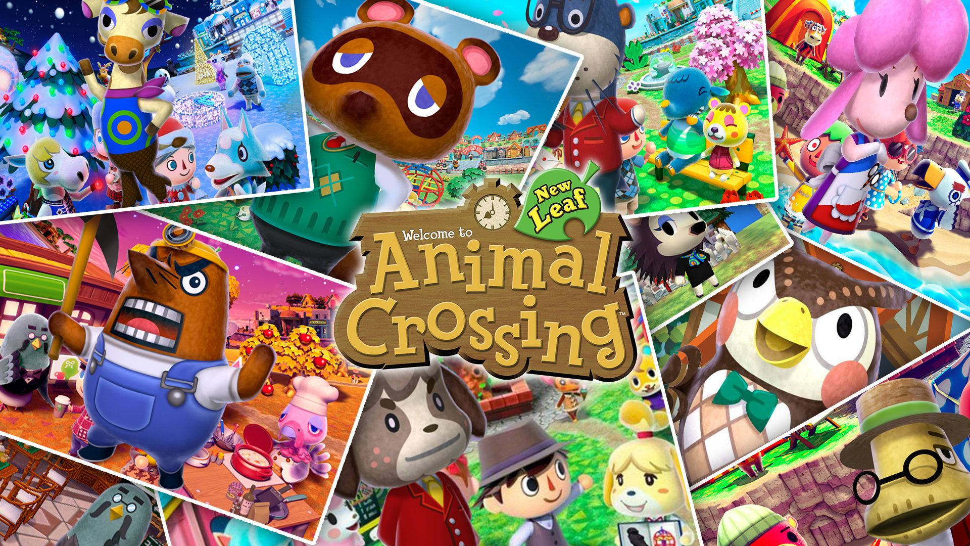 "Be the master of your own Animal Crossing experience!" Wallpaper