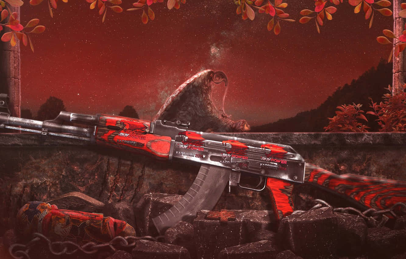 Sniper Covered In Blood Counter Strike Global Offensive Background