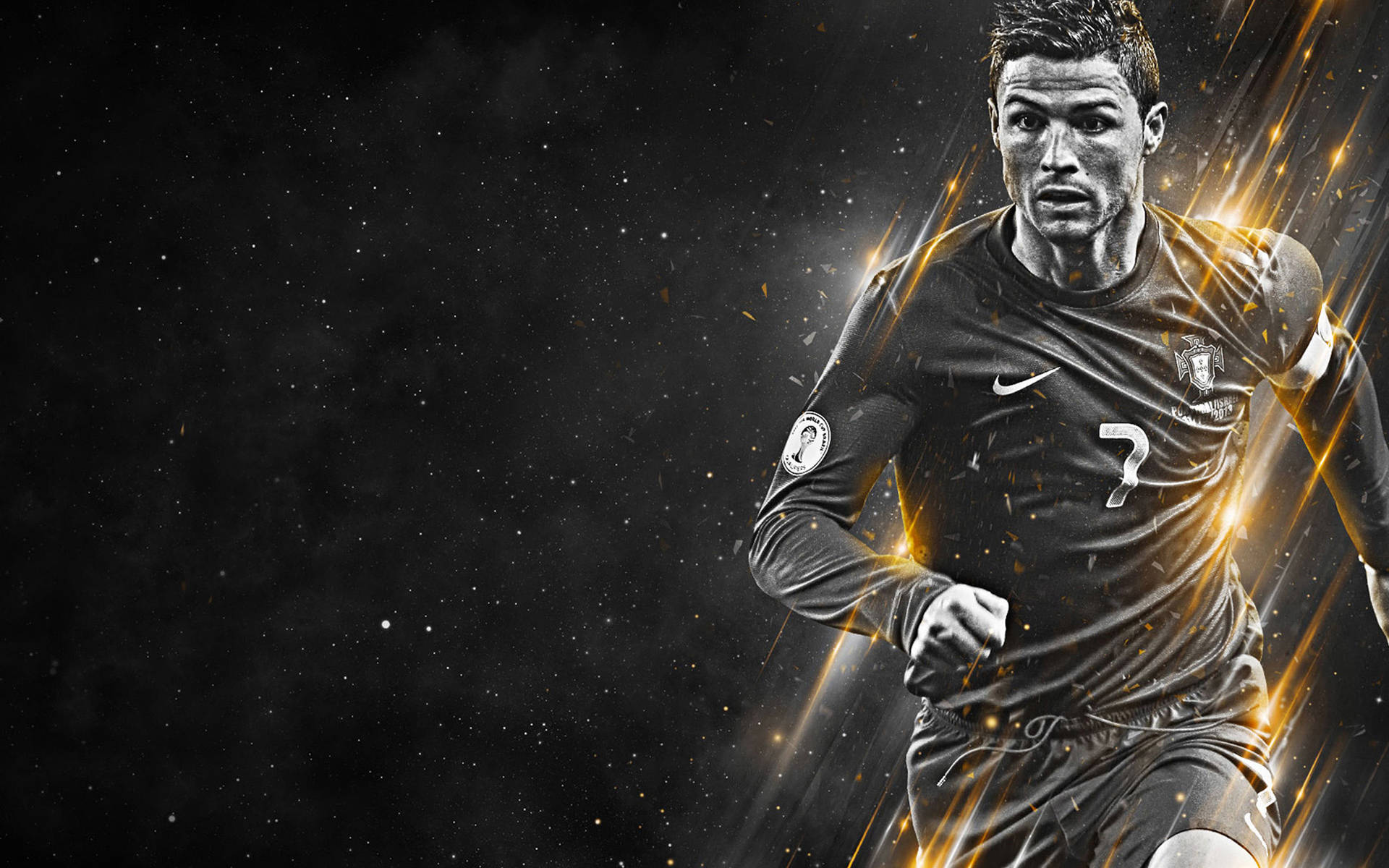 "Cristiano Ronaldo, the King of Soccer" Wallpaper