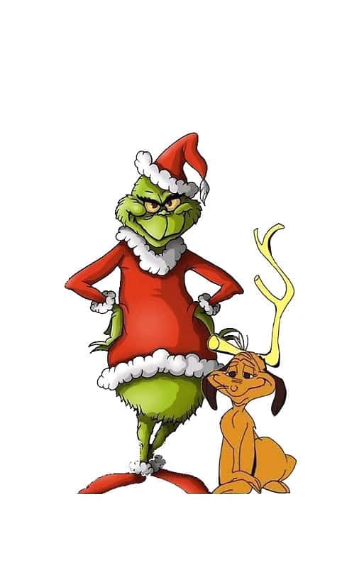 The Grinch And The Dog Wallpaper