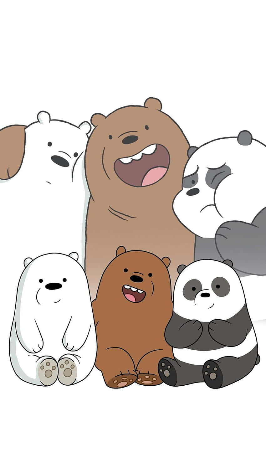 Cute We Bare Bears Cartoon Network Wallpaper