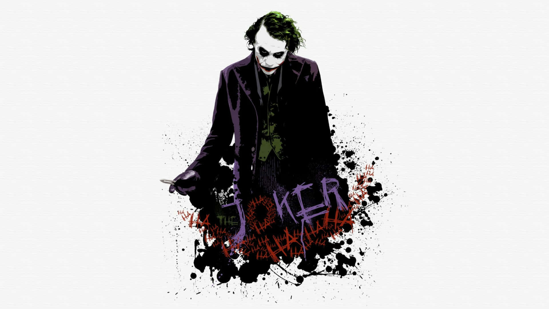 Dark Knight Joker In 4k Ultra Hd Aesthetic Wallpaper