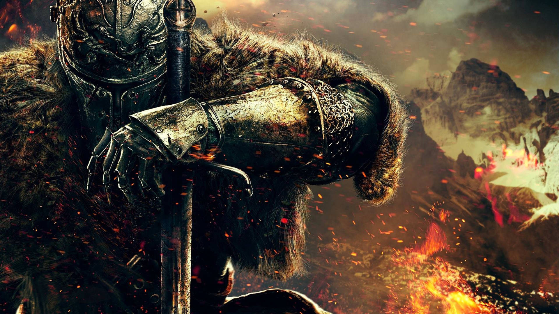 Dark Souls Knight 1440p Gaming Background Wallpaper