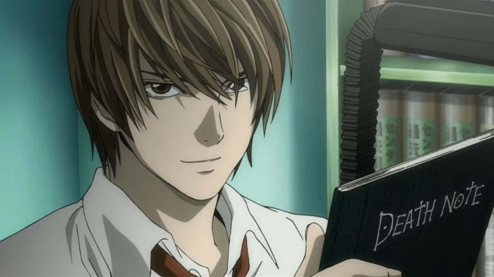 "Light Yagami’s quest on fulfilling his own justice with the help of Shinigamis and a supernatural notebook called ‘Death Note’”