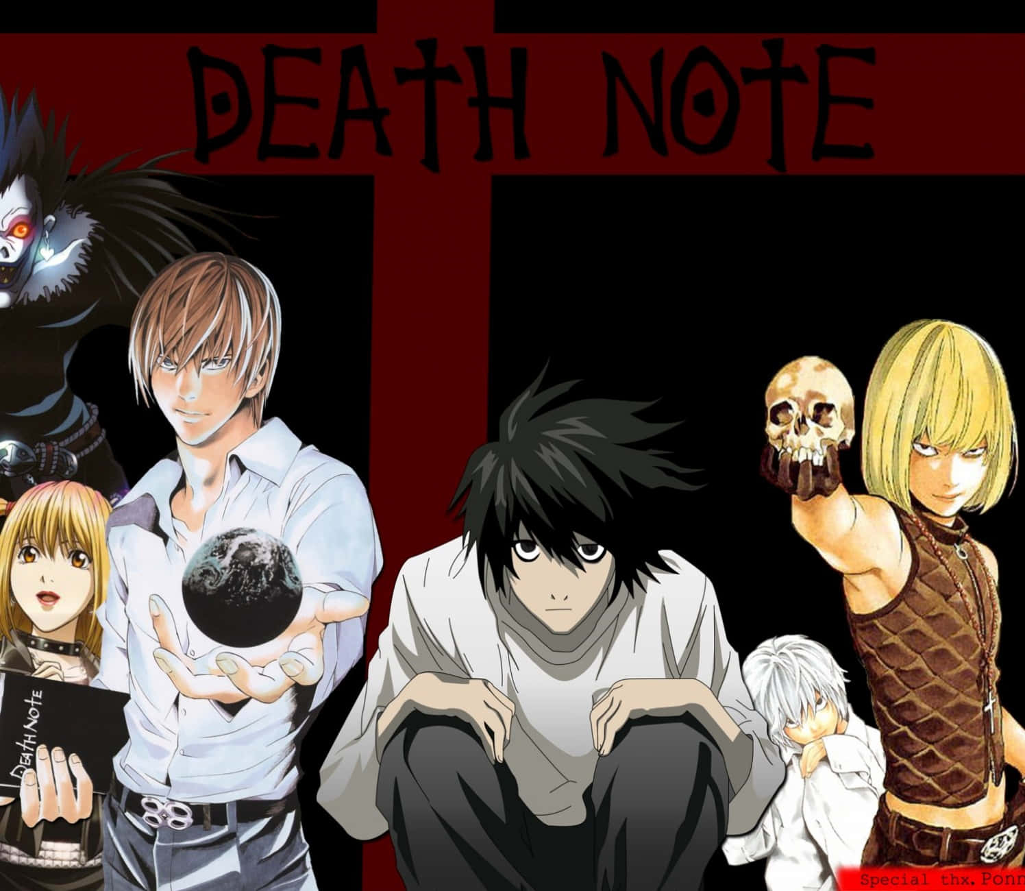 "Write the sins of mankind in the Death Note."