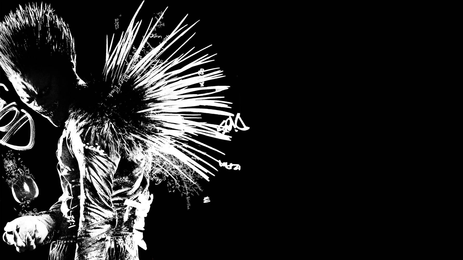 "Ryuk, Shinigami from the Anime Death Note" Wallpaper
