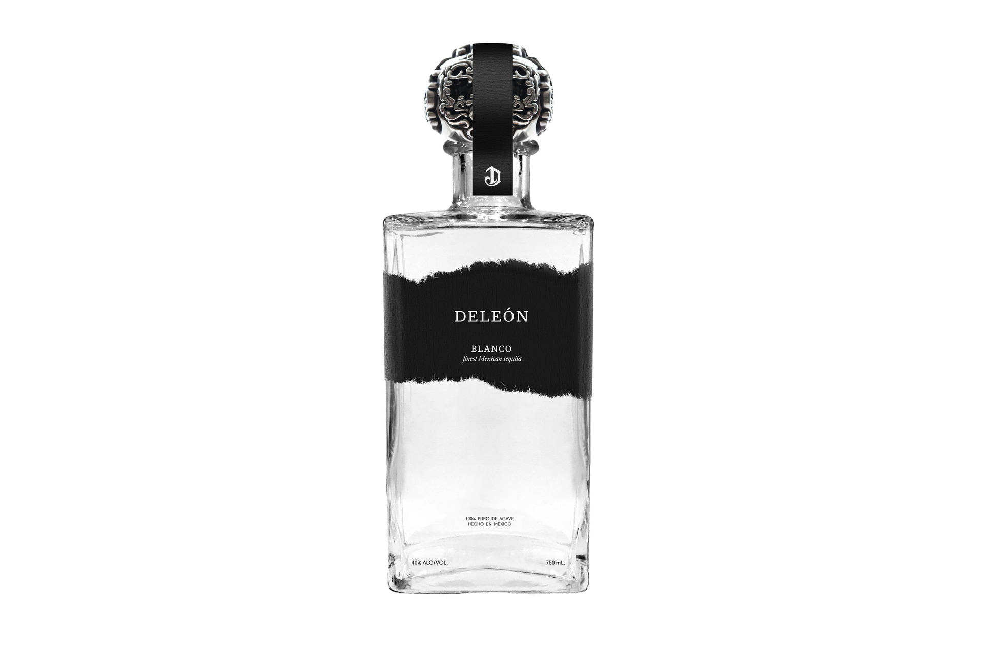 Deleón Tequila Blanco Clear Bottle Wallpaper