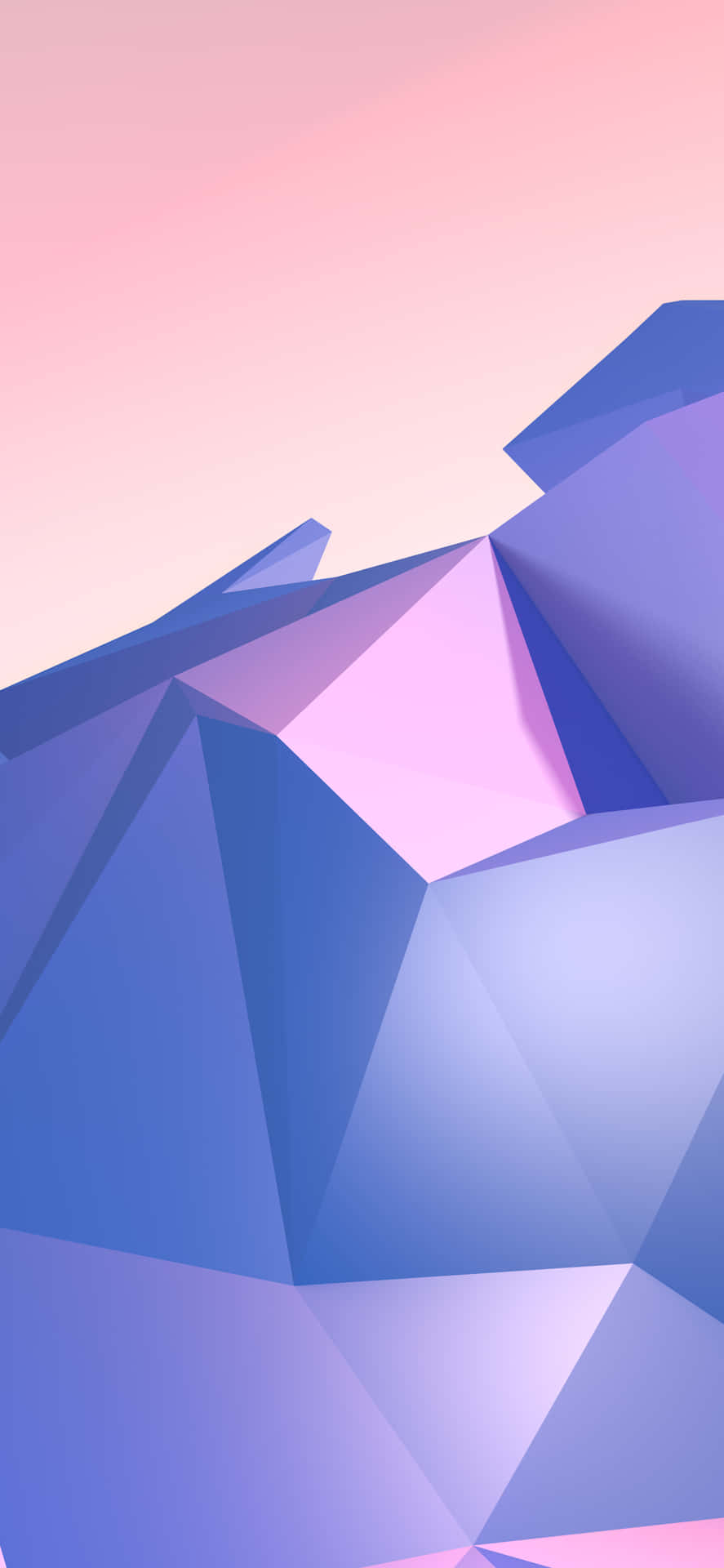 A Blue And Pink Abstract Background Wallpaper
