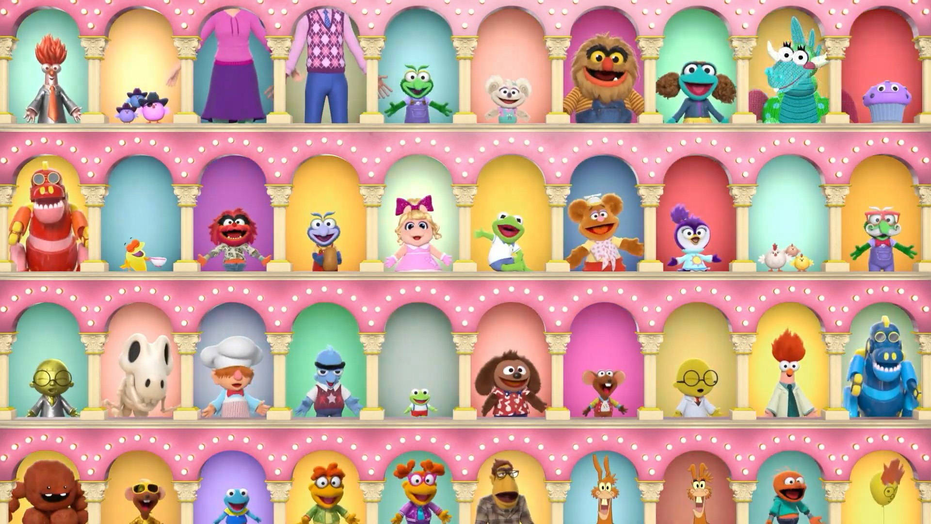 Disney Muppet Babies Final Line-Up Wallpaper