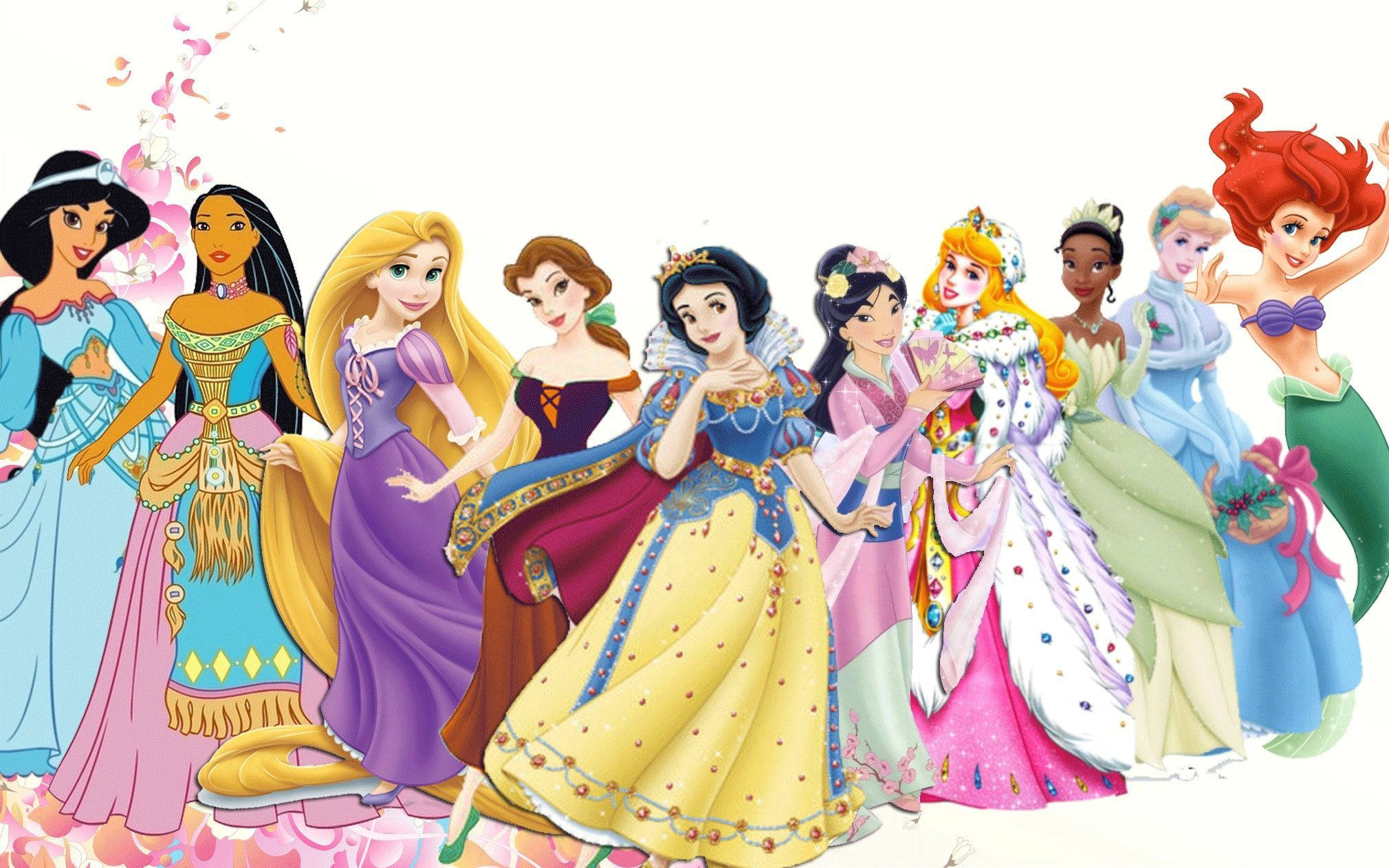 Disney Princesses Laptop Wallpaper
