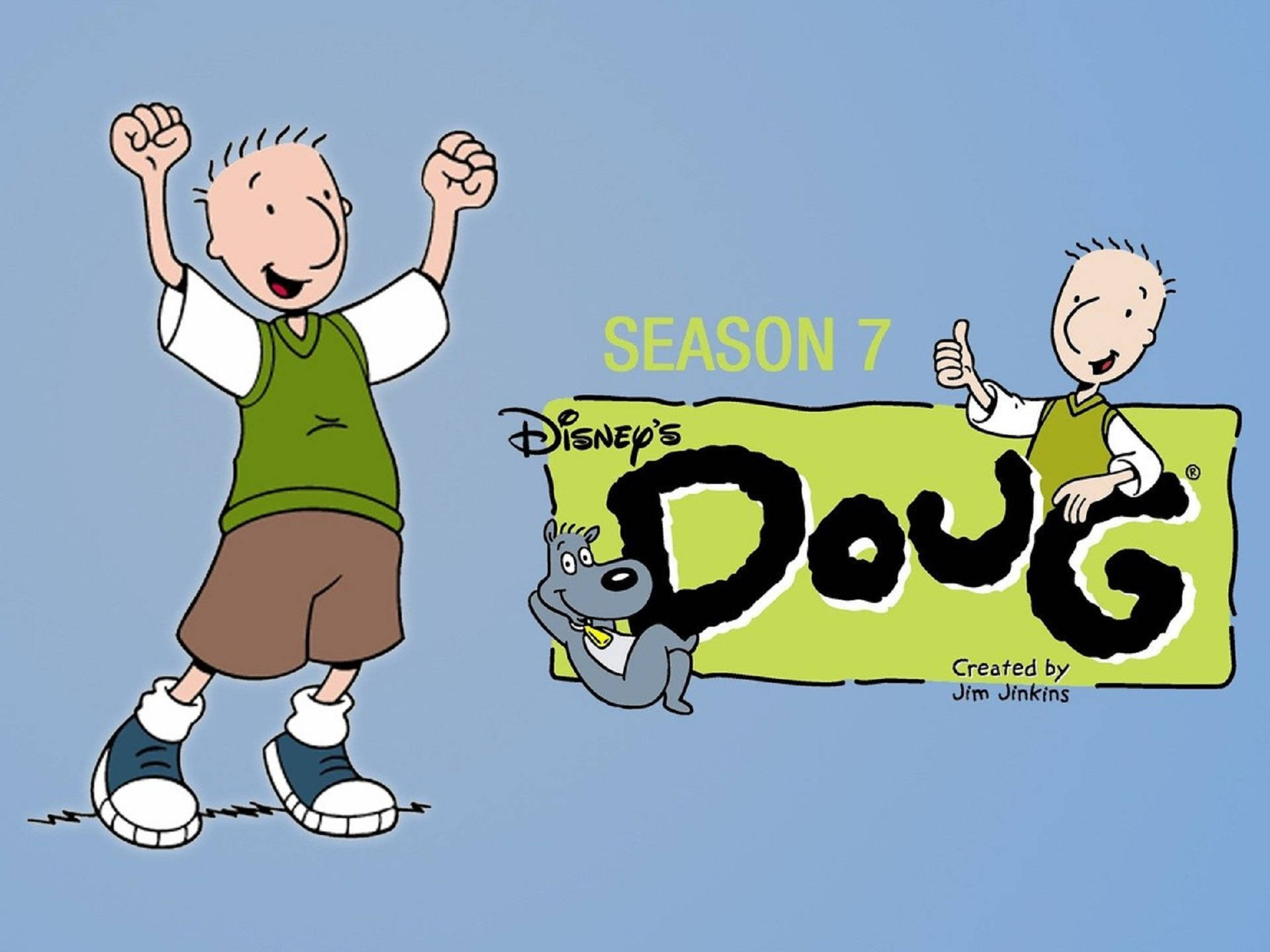 Doug Cartoon Season 7 Cover Wallpaper