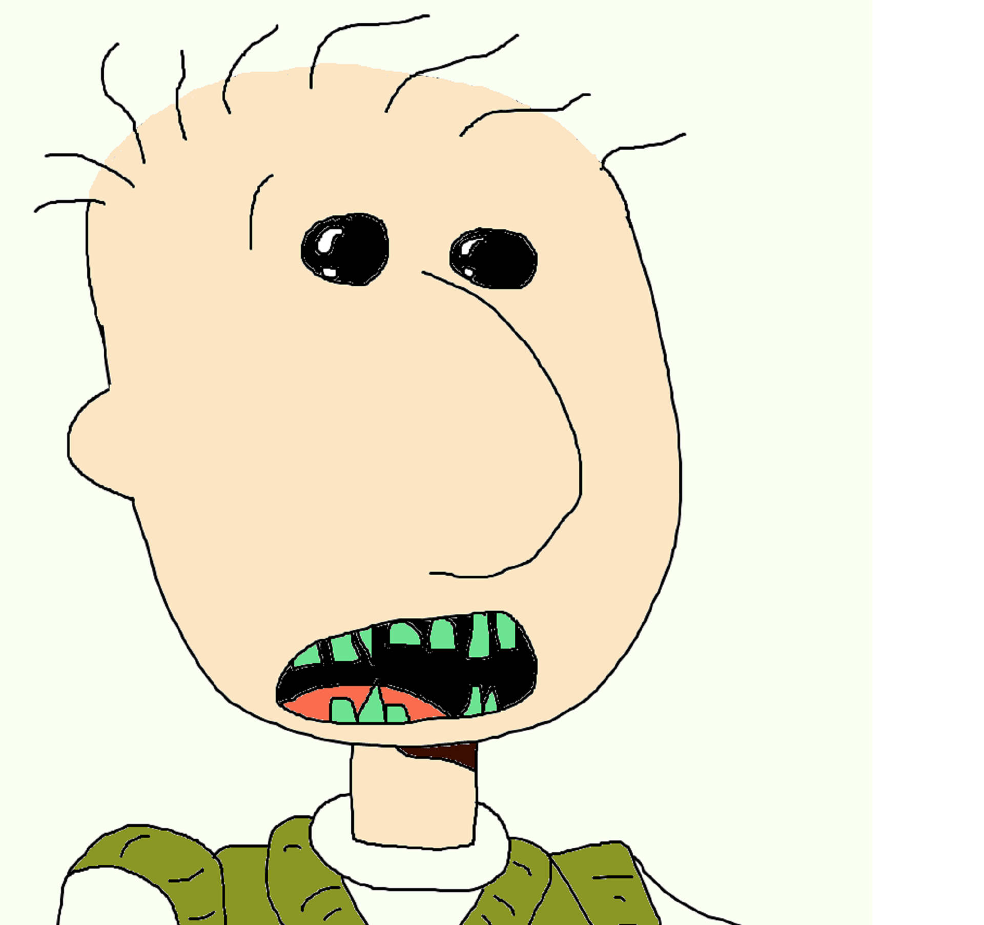 Doug With Green Teeth Wallpaper
