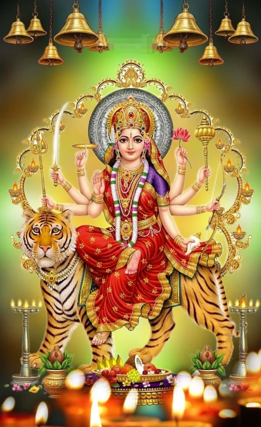 Captivating Image of Divine Durga Maa