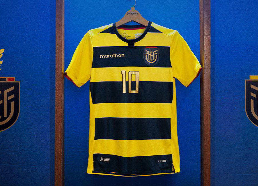 Ecuador National Football Team Uniform Wallpaper