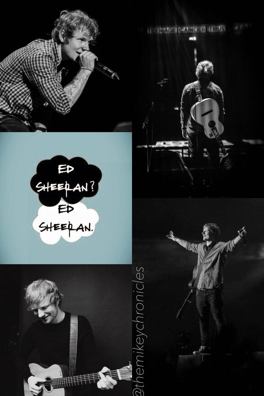 Ed Sheeran - a musical icon of our generation Wallpaper