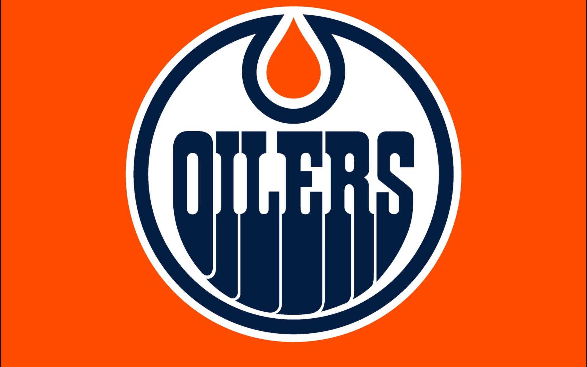Edmonton Oilers Team Logo Wallpaper