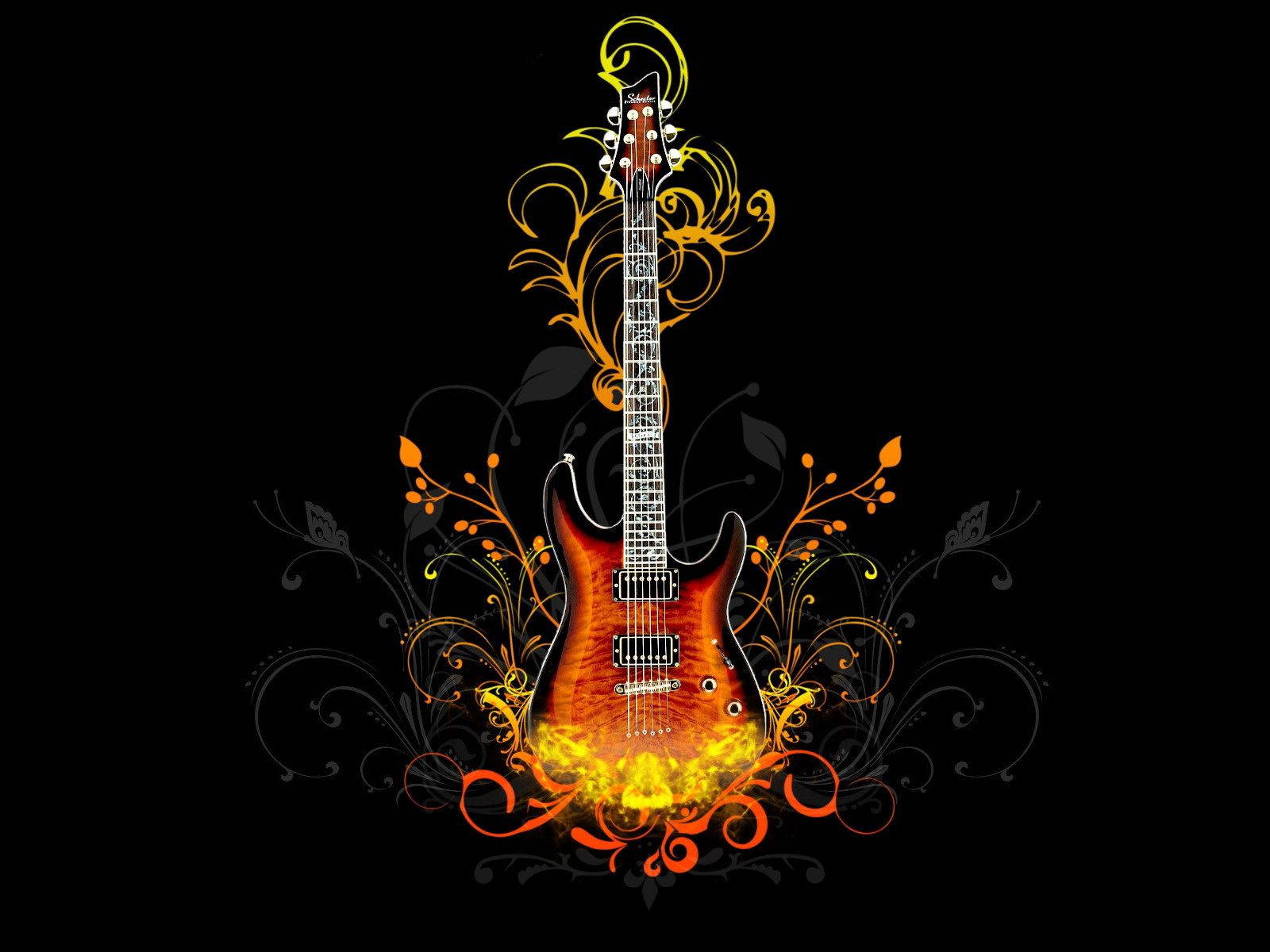 “Rock Out with Your Electric Guitar!" Wallpaper