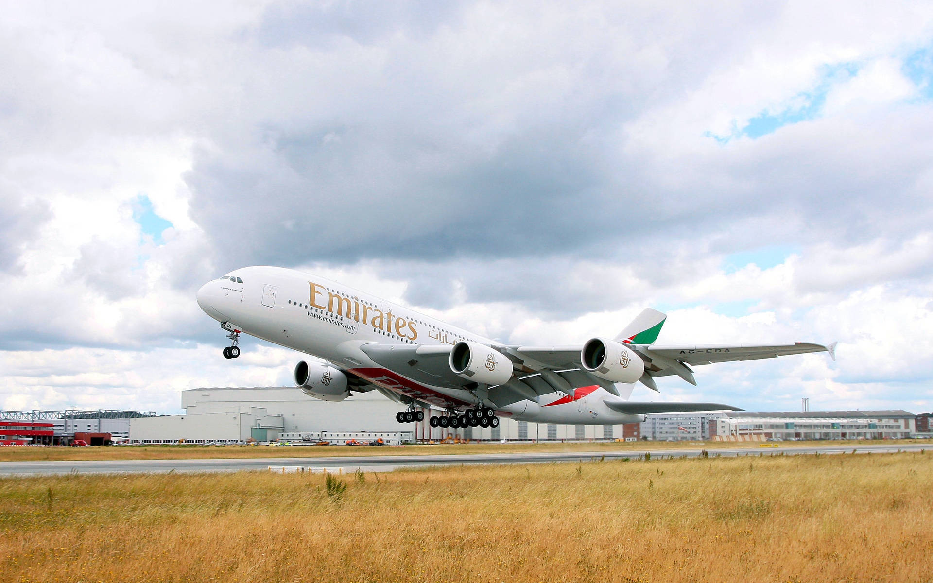 Emirates Flagship Airbus A380 Wallpaper