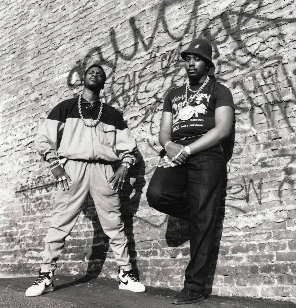 Legends of Hip-hop: Eric B and Rakim in a Rebel Culture Photo Session Wallpaper