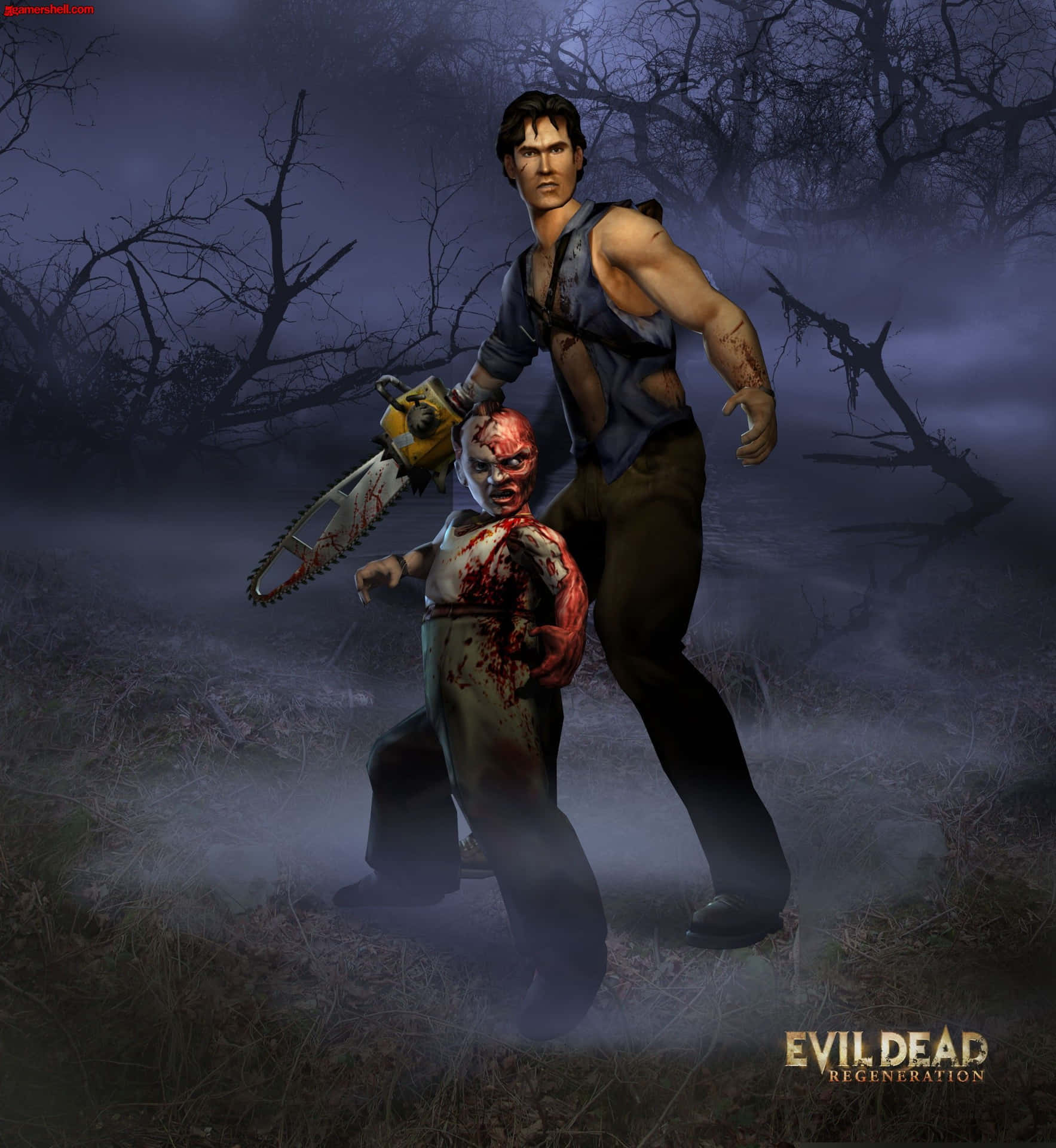 Evil Dead Survivors Wallpaper