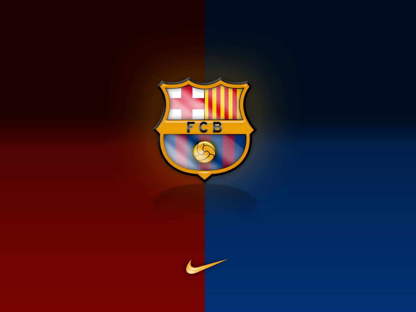 Celebrating success with FC Barcelona Wallpaper