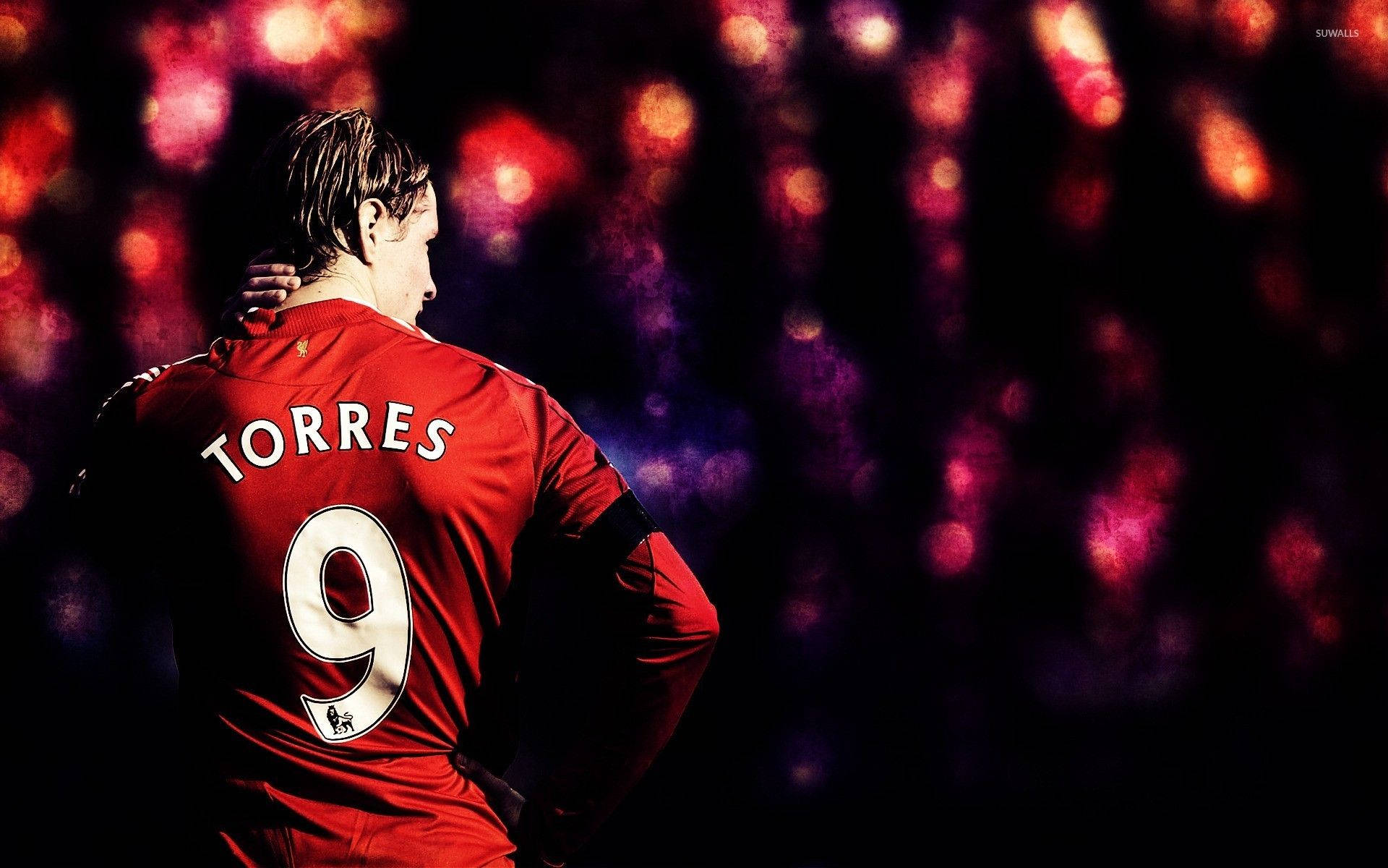Fernando Torres Player Number 9 Wallpaper