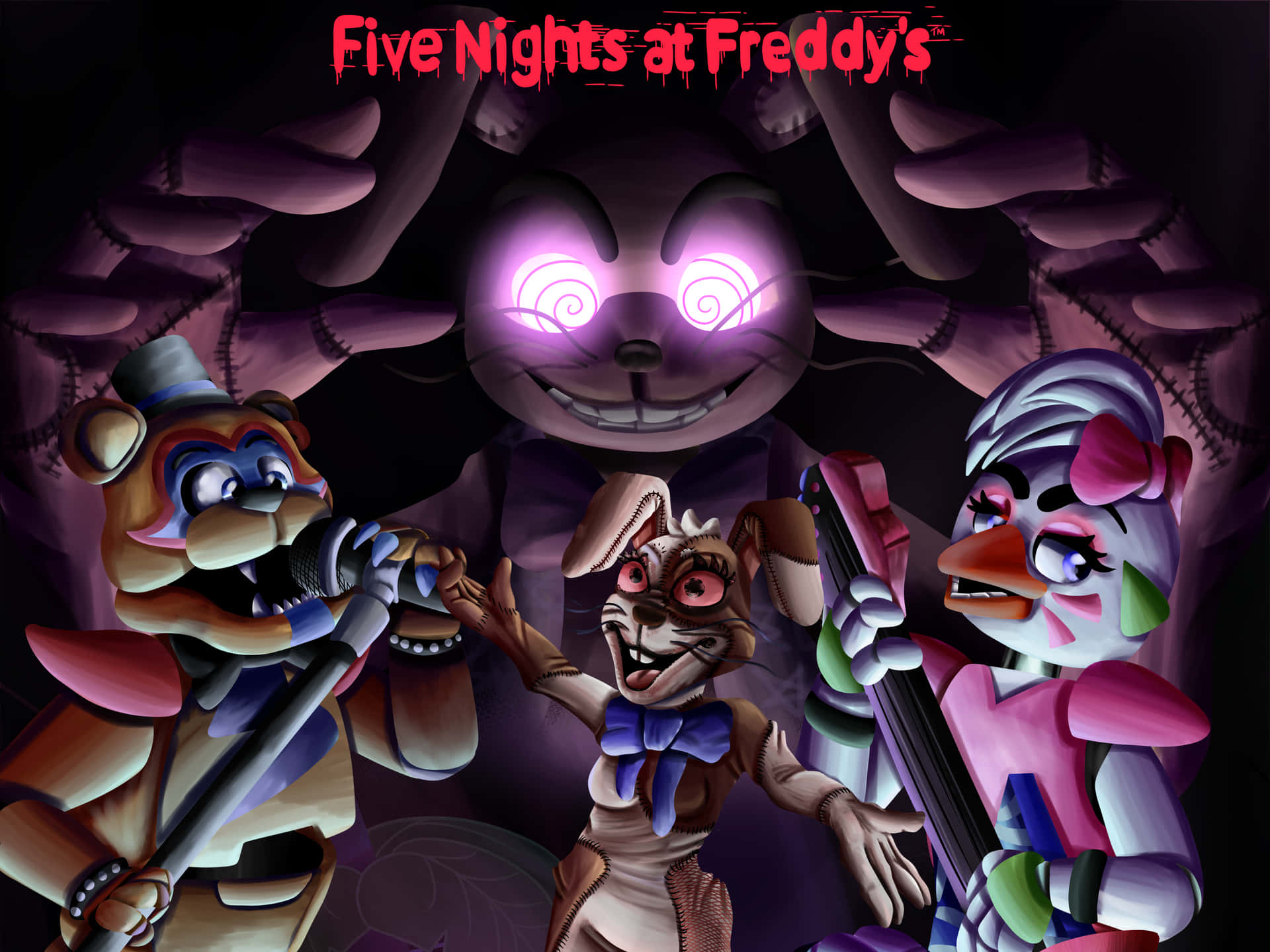 Five Nights At Freddy's: Sister Location Poster Wallpaper