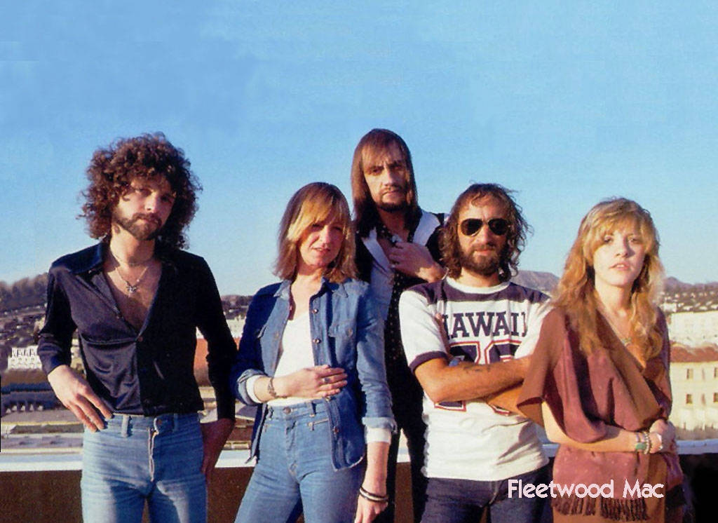 Fleetwood Mac Sunny Day Posing Wallpaper