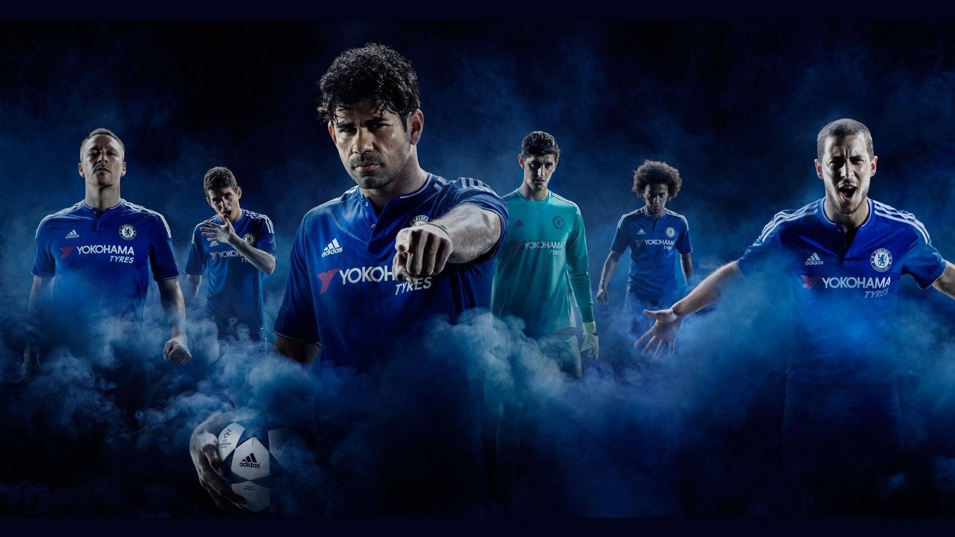 Football Players Hd Chelsea Fc Smoke Wallpaper