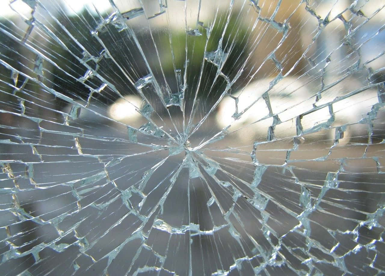 Street View Fracture Glass Picture