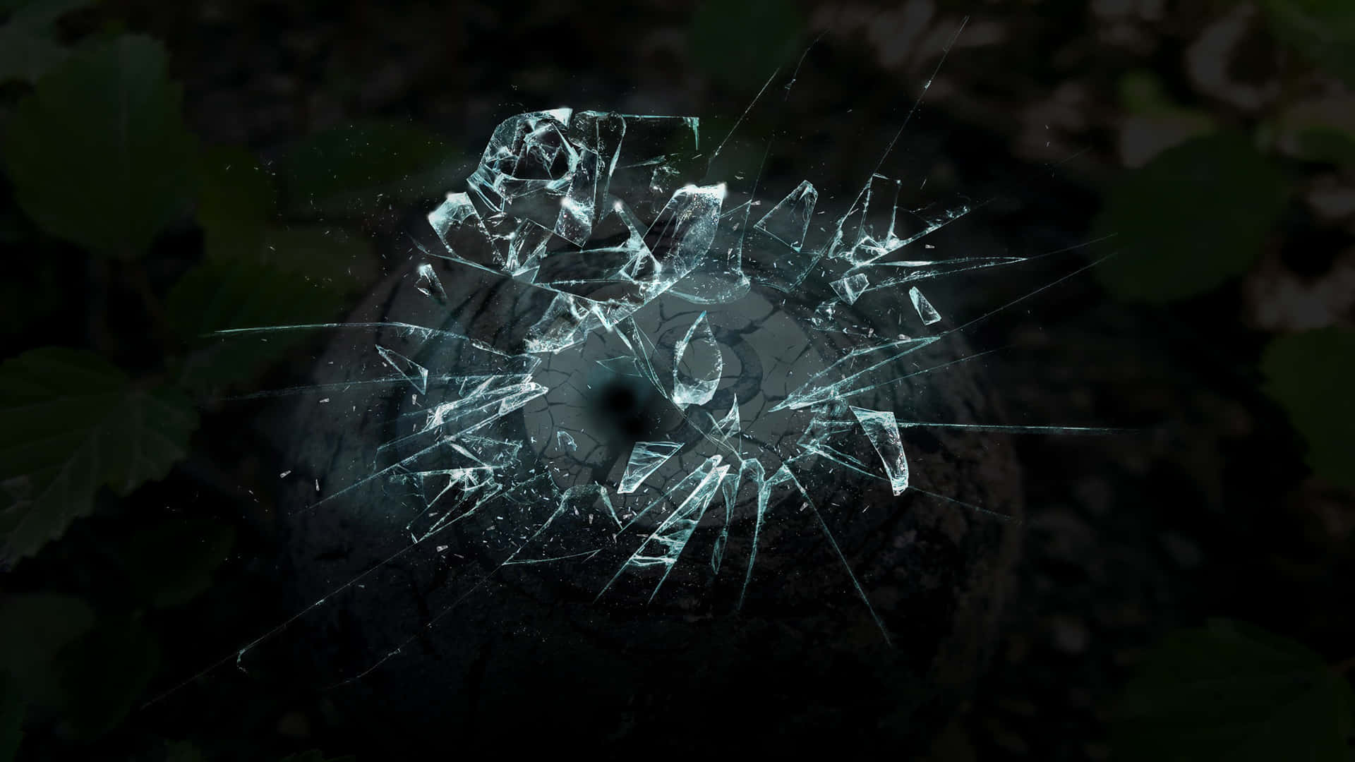 Fracture Glass Shards Ball Picture
