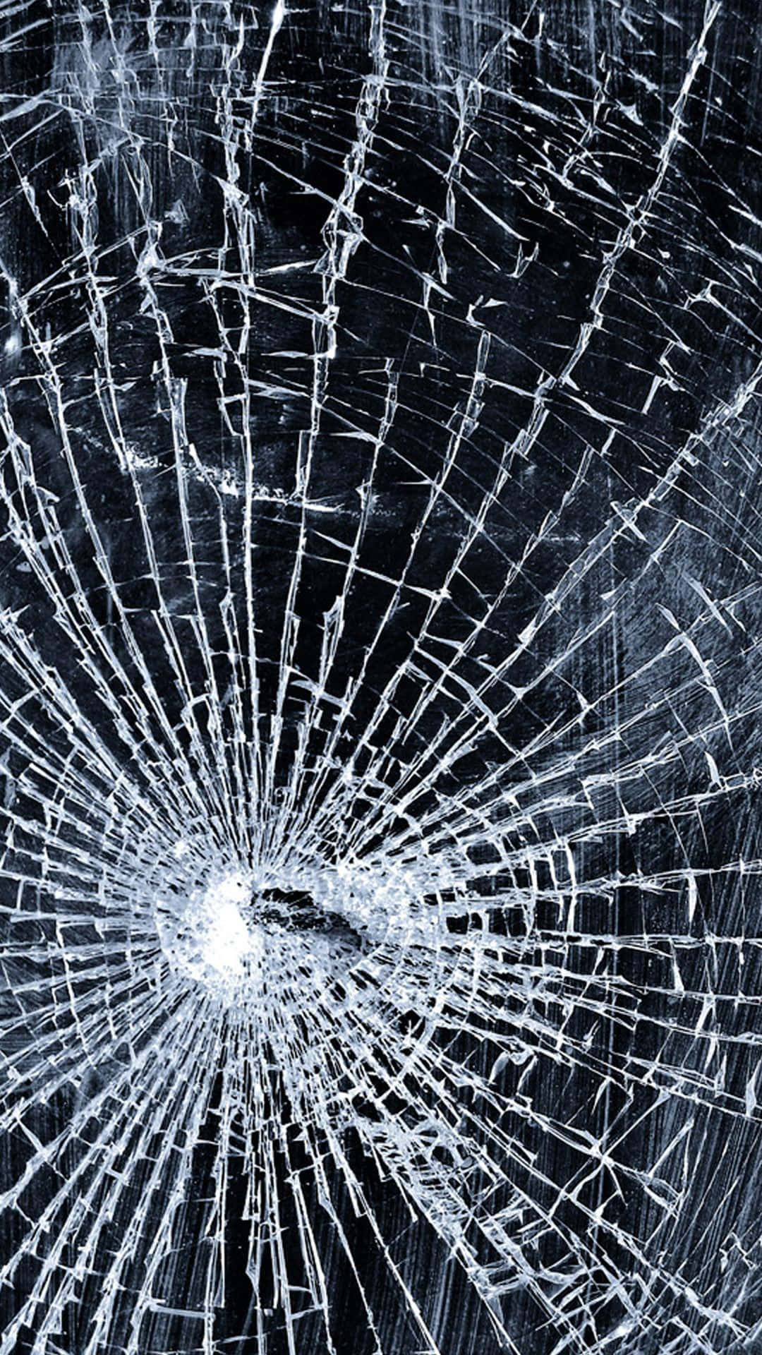 Fracture Spiderweb Glass Crack Picture